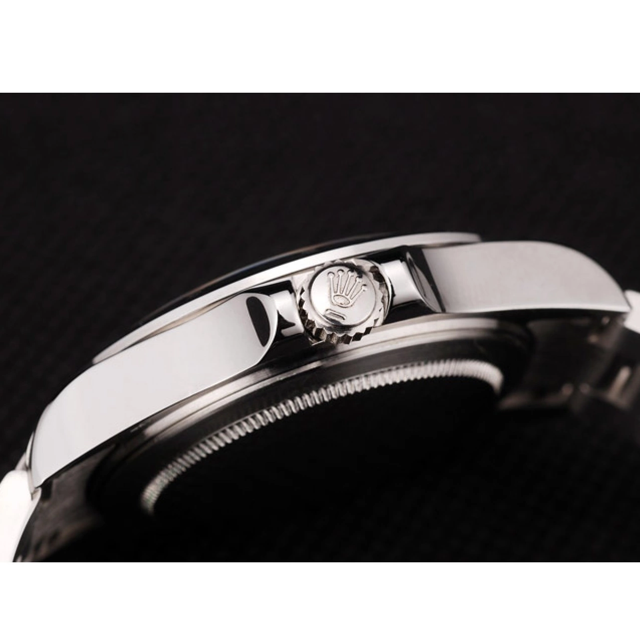 Best AAA Replica Sites Steel Stainless Bezel Dial Black Explorer Rolex 0817